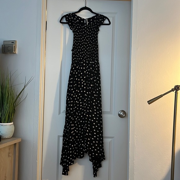 Free People Dresses & Skirts - Free People Polka Dot Midi Dress